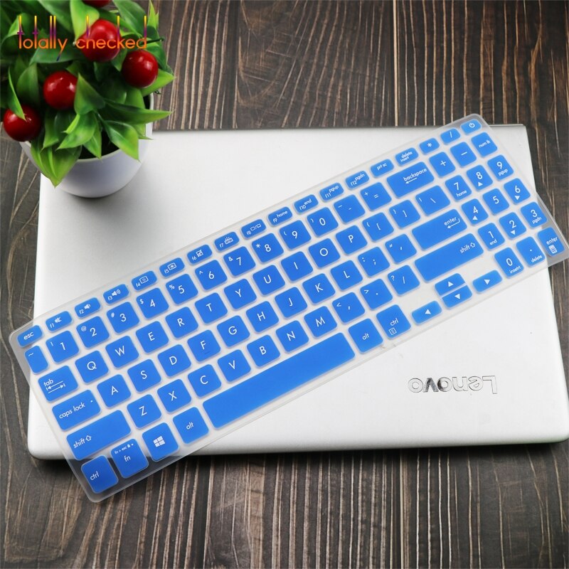 15.6 inch Keyboard Cover skin For Asus VivoBook 15 X512FL X512UF X512UA X512FA X512da X512UB F512 F512U F512DA X512 Y5000U: blue