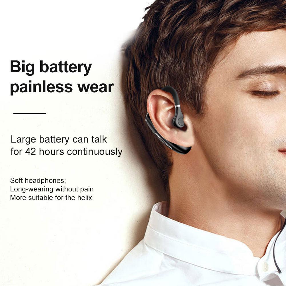 Draadloze oordopjes  m50 slimme bluetooth oordopjes oorhaak lange standby sport oordopjes handsfree volumeregeling