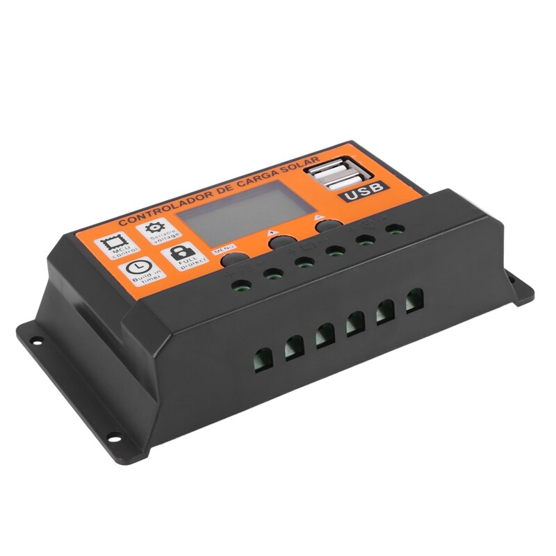 100A MPPT Solar Panel Regulator Charge Controller Auto Focus Tracking 12V/24V