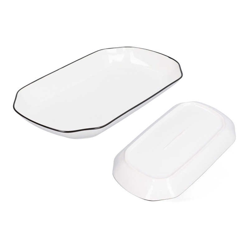 Dinner Plate Harmless Exquisite White Kitchen Plate 550ml for Restaurant for Hotel
