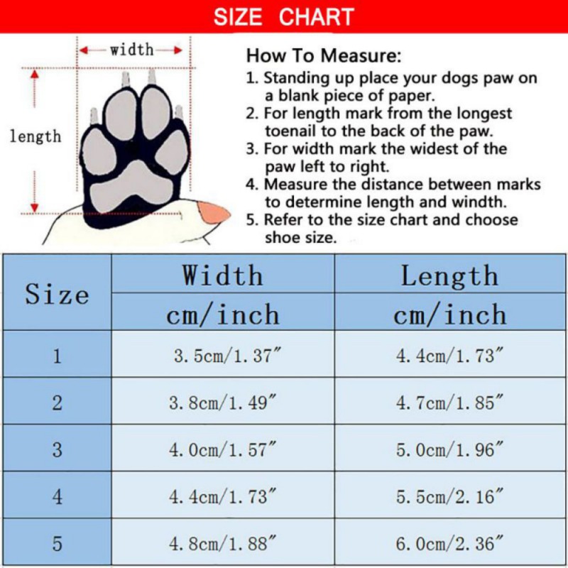 4 pièces/ensembles hiver chien chaussures de pluie imperméables pour petits chiens polaire chiot chaussures pour animaux de compagnie chien bottes de neige Chihuahua Yorkie Teddy Sho