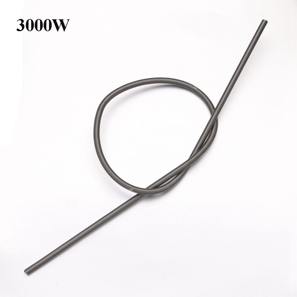 300/500/600/800/3000W Max 600C 220V Element Coil Heater Draden kachel Weerstandsdraad Oven Verwarming: 3000W
