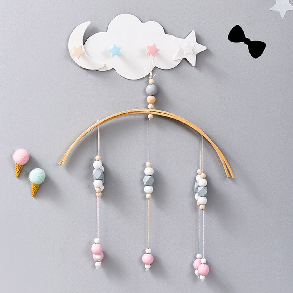 Creatieve Haak Up Cloud Moon Star Muur Gemonteerde Haken Diy Hanger Hat Sjaal Sleutel Muur Decoratie Thuis Kinderkamer decoratie
