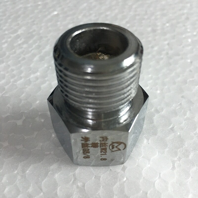 Akvarium  w21.8 to g5/8 adapter  co2 levende plante fisketank montering konventer sylinder regulator kobling leddsett tilbehørsdel