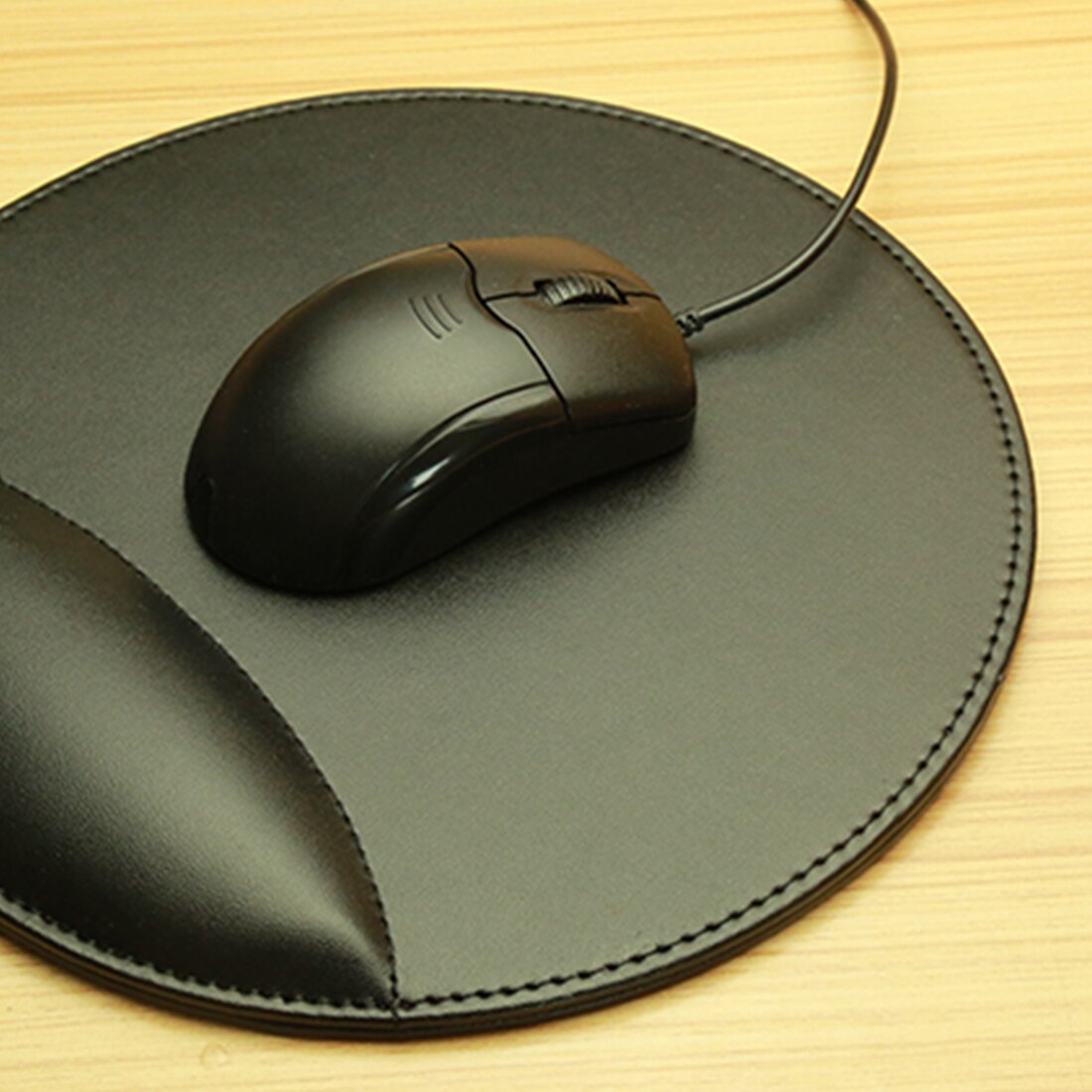 NOYOKERE Goede Verkoop 3D Lederen Computer Muismat met Polssteun Ergonomisch Kantoor Zachte Spons Polssteun Mat mousepad voor PC