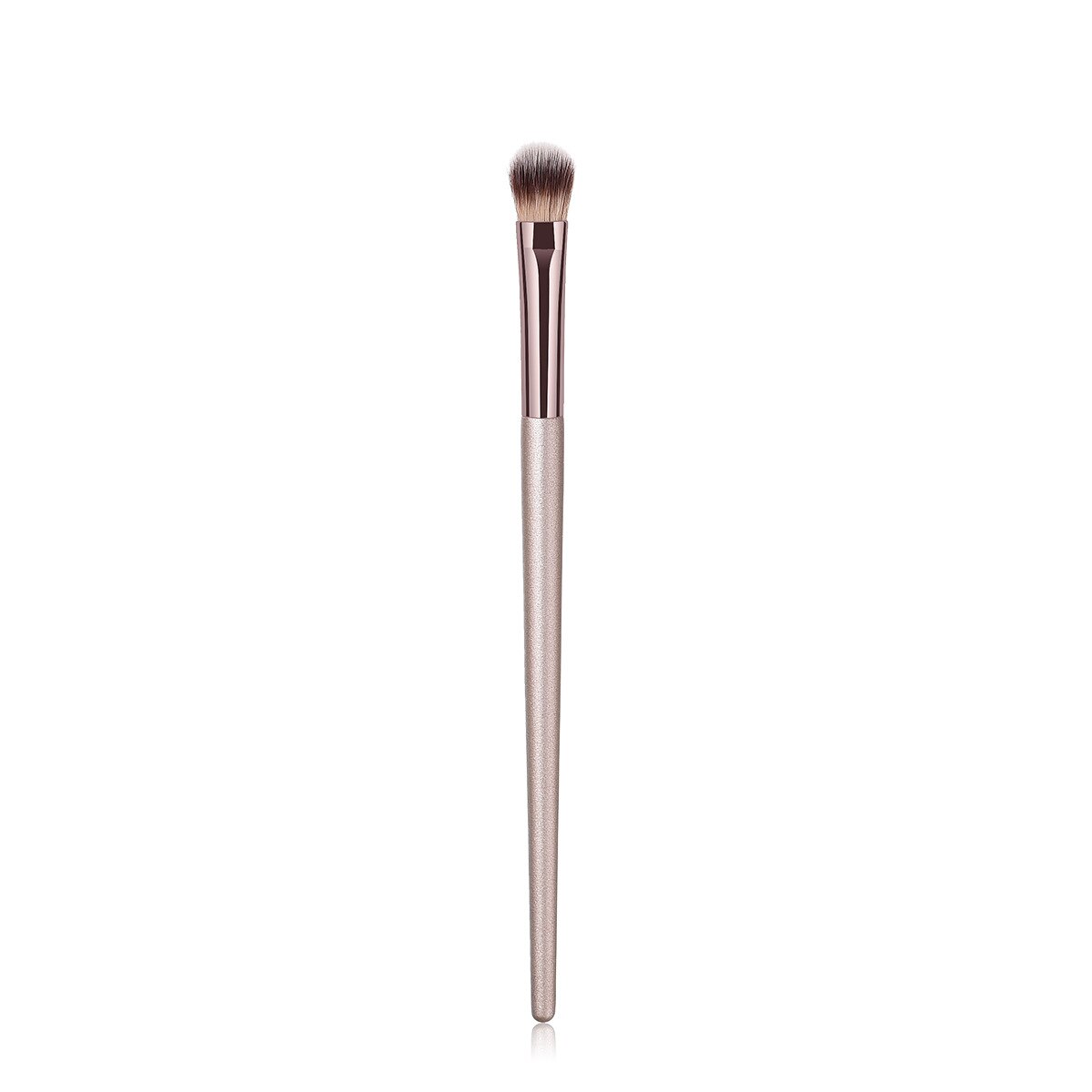 1pc champagne makeup børster træ foundation kosmetisk øjenbryn øjenskygge børste makeup børste sæt værktøjer: A9