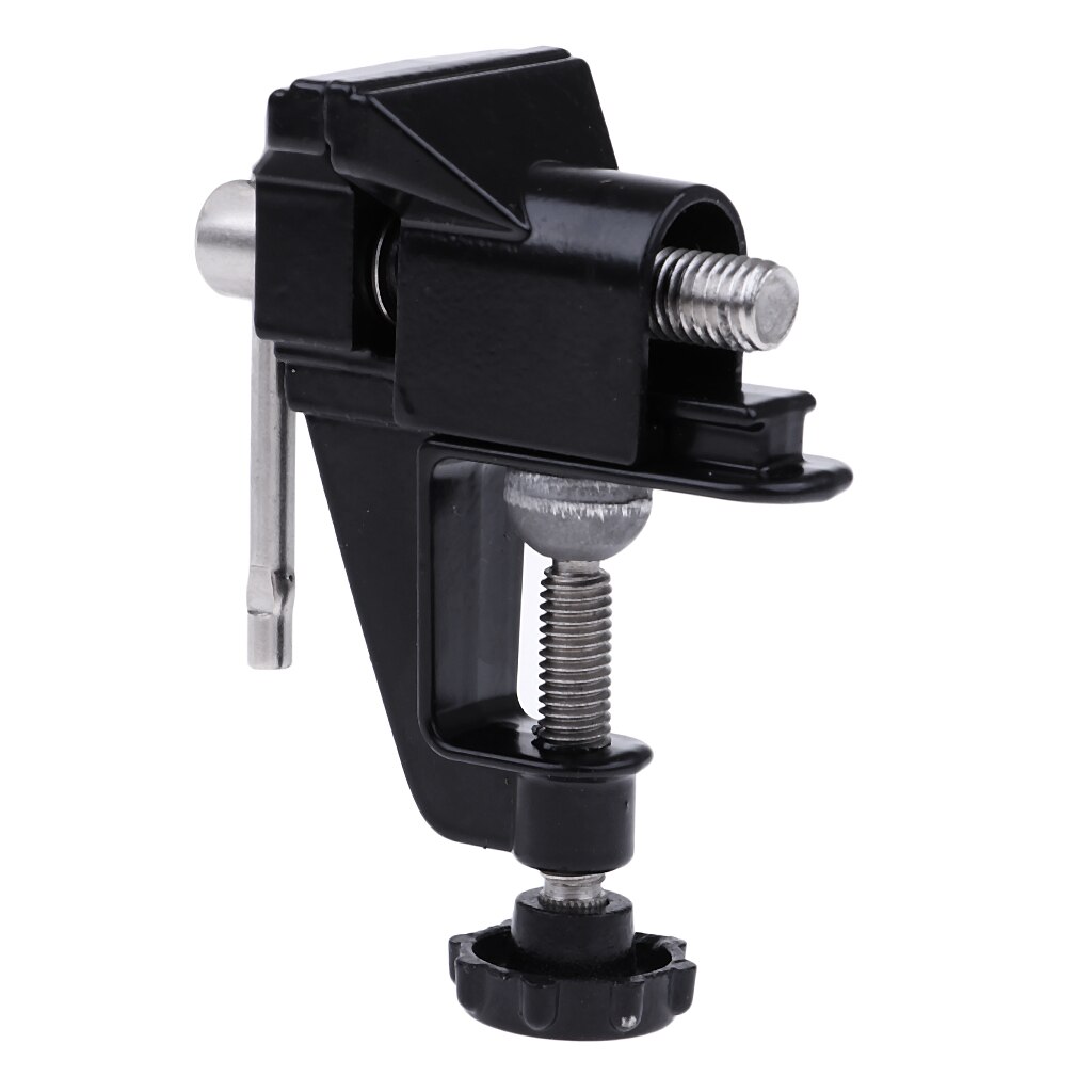 Tornillo de banco ajustable para mesa de escritorio, abrazadera de bloqueo antigiro, herramienta de trabajo DIY
