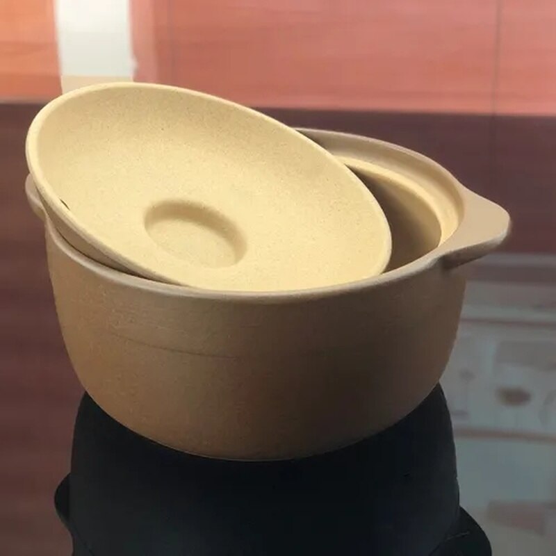 Cocotte argile cocotte résistant aux hautes températures ménage flamme nue non émaillée femme enceinte bébé ragoût Pot soupe bouillie