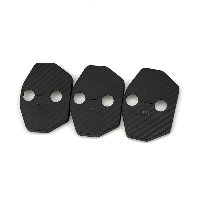 1pcs Car Styling Door lock waterproof Cover case for Mini One Cooper Fun R55 R56 PACEMAN COUNTRYMAN: 3pcs