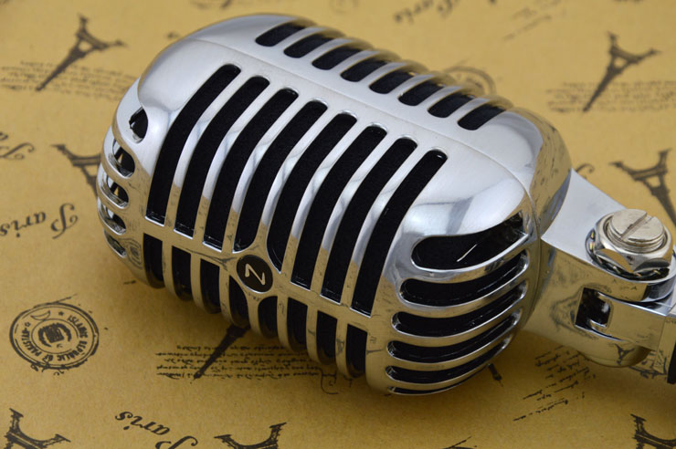 Wired Vintage Classic Microphone Top Dynamic Moving Coil Mike Deluxe Metal Vocal Old Style Ktv Mic Z6 mike