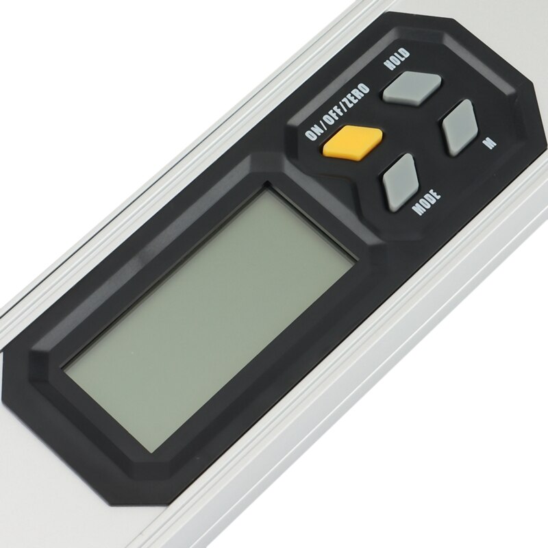 GTBL 0-225° Digital Angle Finder LCD Protractor Angle Gauges IP54 400Mm/16 Inch Vertical Horizontal Dual Spirit Level