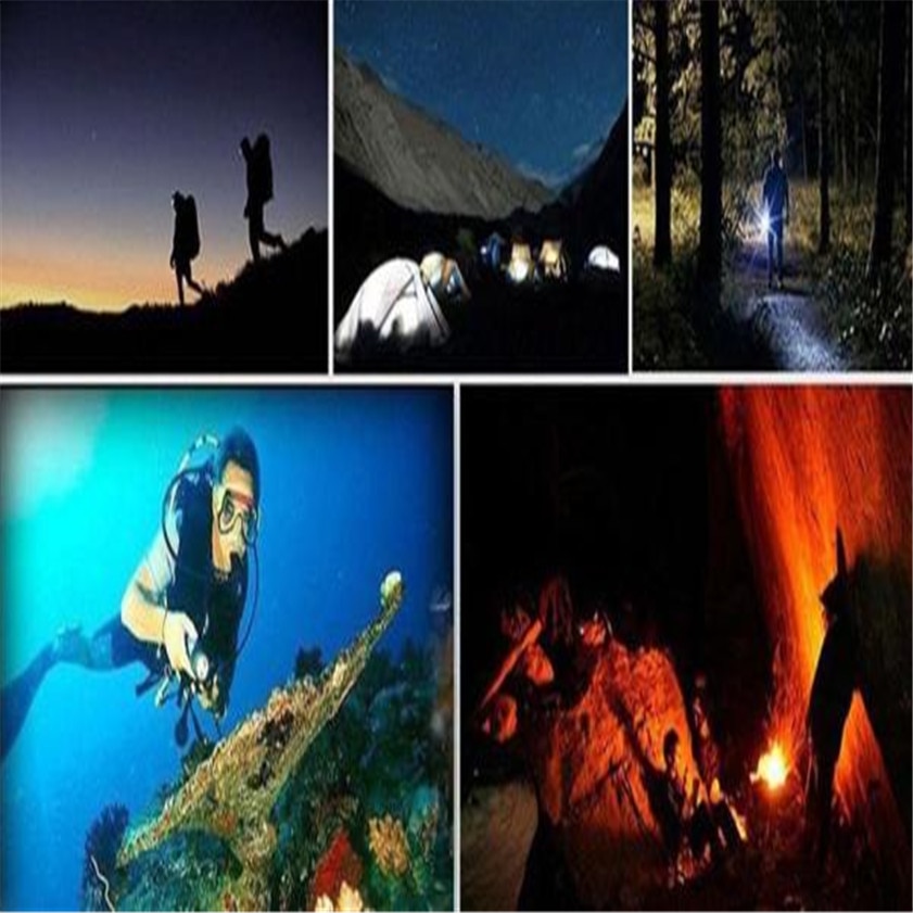 Super Unterwasser 1200LM CREE XM-L XPE LED Tauchen Taschenlampe Lampe Licht Wasserdicht 170118