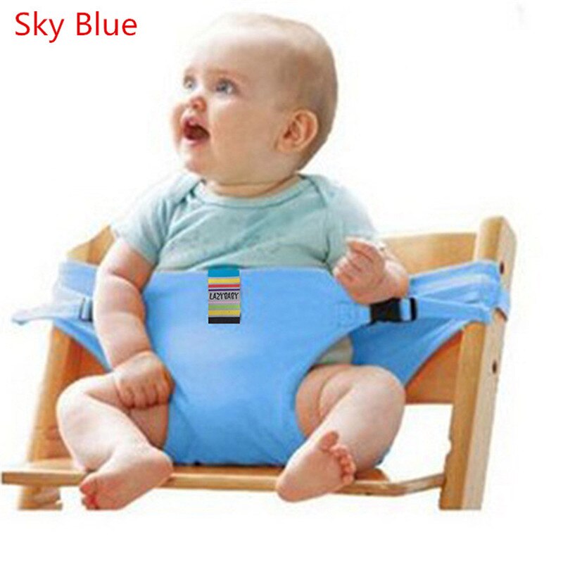 Reine Baumwolle Baby Esszimmer Stuhl Sicherheit Gürtel, Tragbare Sitz Mittagessen Stuhl Sitz strecken wickeln Fütterung Stuhl nutzbar machen Festen Trägern