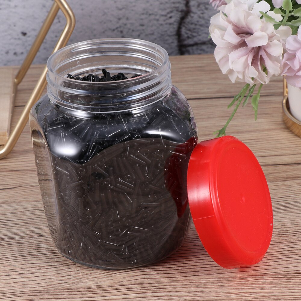 1 Doos Badminton Racket Guard Buis Nylon Badminton Racket Grommets Oogjes String Protector Sport Benodigdheden Voor Sport (B: Black