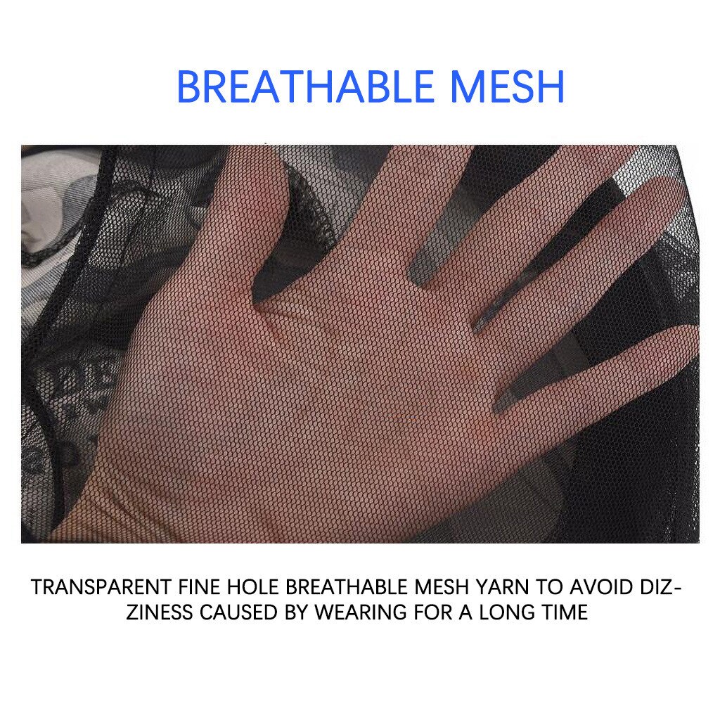 Mosquito Head Net Hat Sun Hat With Hidden Net from Insects Breathable Fishing Hats бейсболка для мужчин gorro pescador Cap