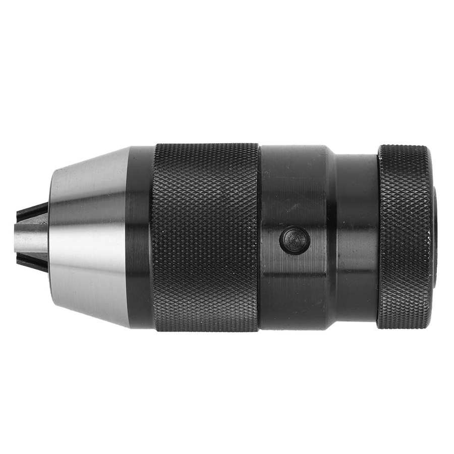 JT6 0-13mm High Speed Steel Keyless Drill Chuck Super Heavy Duty 3-Jaw Drill Press Chuck For CNC Milling Drilling Machine Lathe