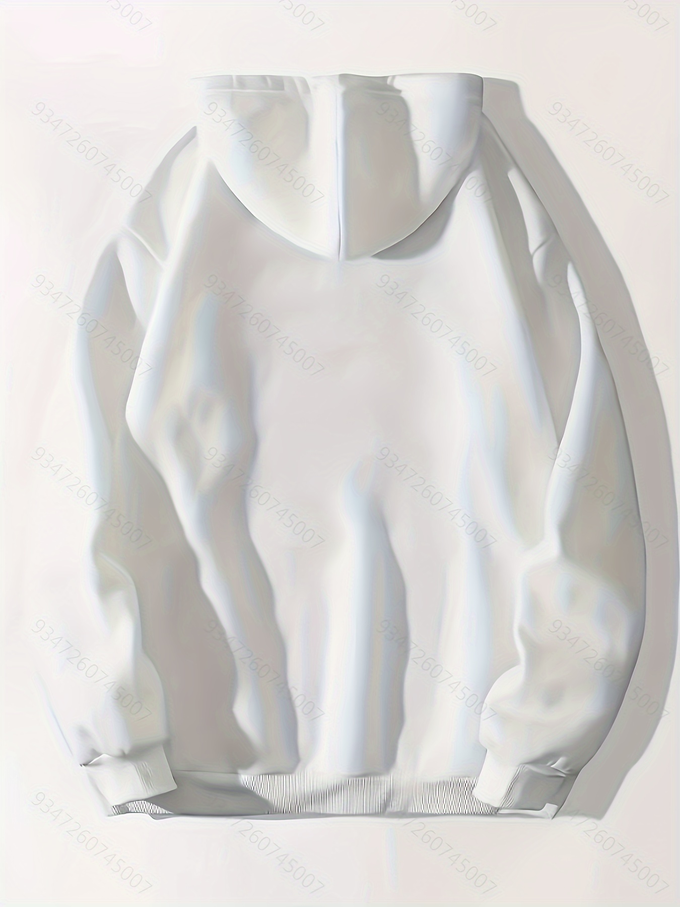Sweat-shirt à manches longues pour hommes, Chic, "LOS ANGELES CALIFORNIA", lettres imprimées, avec une poche kangourou