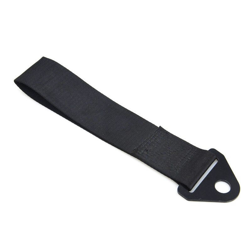 Bil nødhjælp værktøj træktov kabel trækstrop med krog nødsituation heavy duty 25cm træk &amp; trækstrop reb