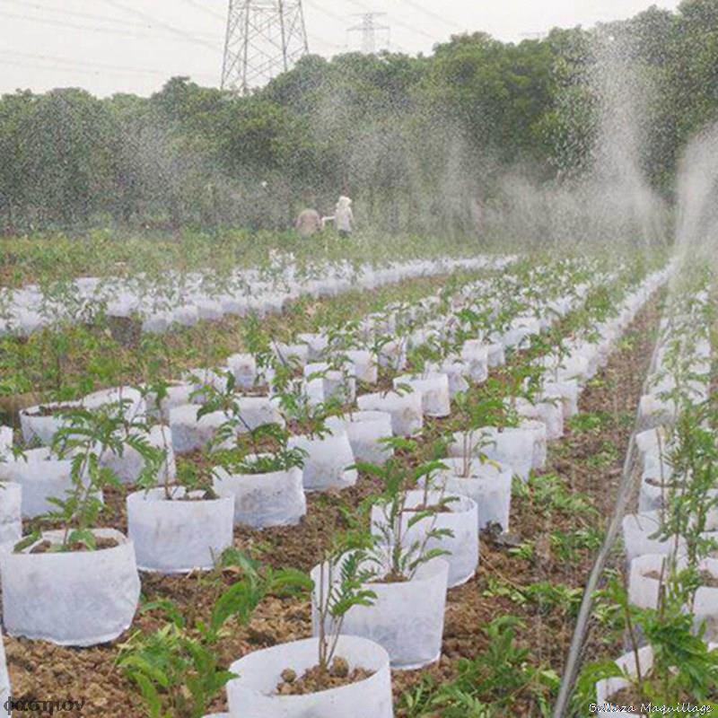Macetas de plántulas biodegradables no tejidas, bolsas de plantación ecológicas, bolsa de vivero, bolsas de cultivo de plantas, bolsa de tela