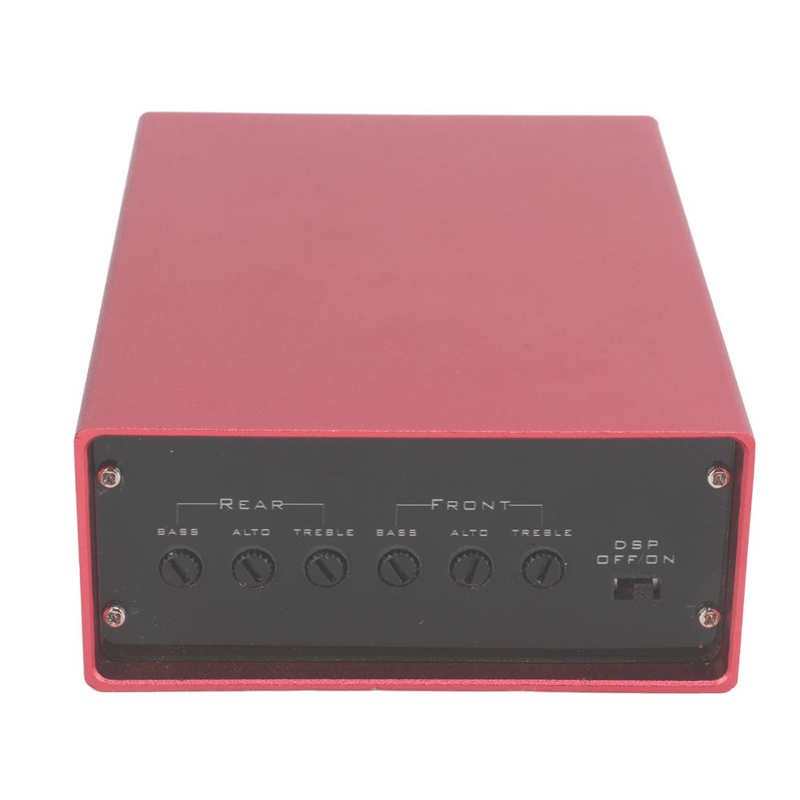 Car DSP Amp Car Digital Sound Processor 6 Channel Bluetooth 5.0 Delay Universal HIFI for Maintenance