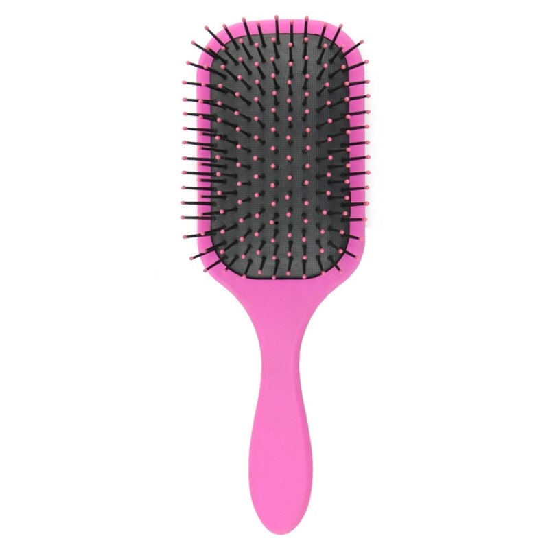 Brosse professionnelle pour démêler, lisser et sécher les cheveux, pour Salon de coiffure: Rouge