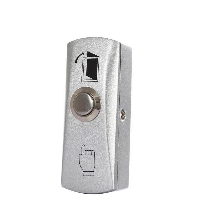 Zinc Alloy GATE DOOR Exit Button Exit Switch For Door Access Control System Door Push Exit Door Release Button Switch