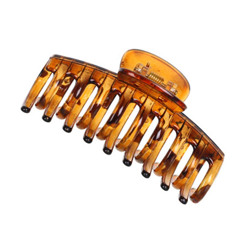 Effen Kleur Klauw Clip Grote Barrette Krab Haar Klauwen Bad Clip Paardenstaart Clip Voor Vrouwen Meisjes Haar Accessoires