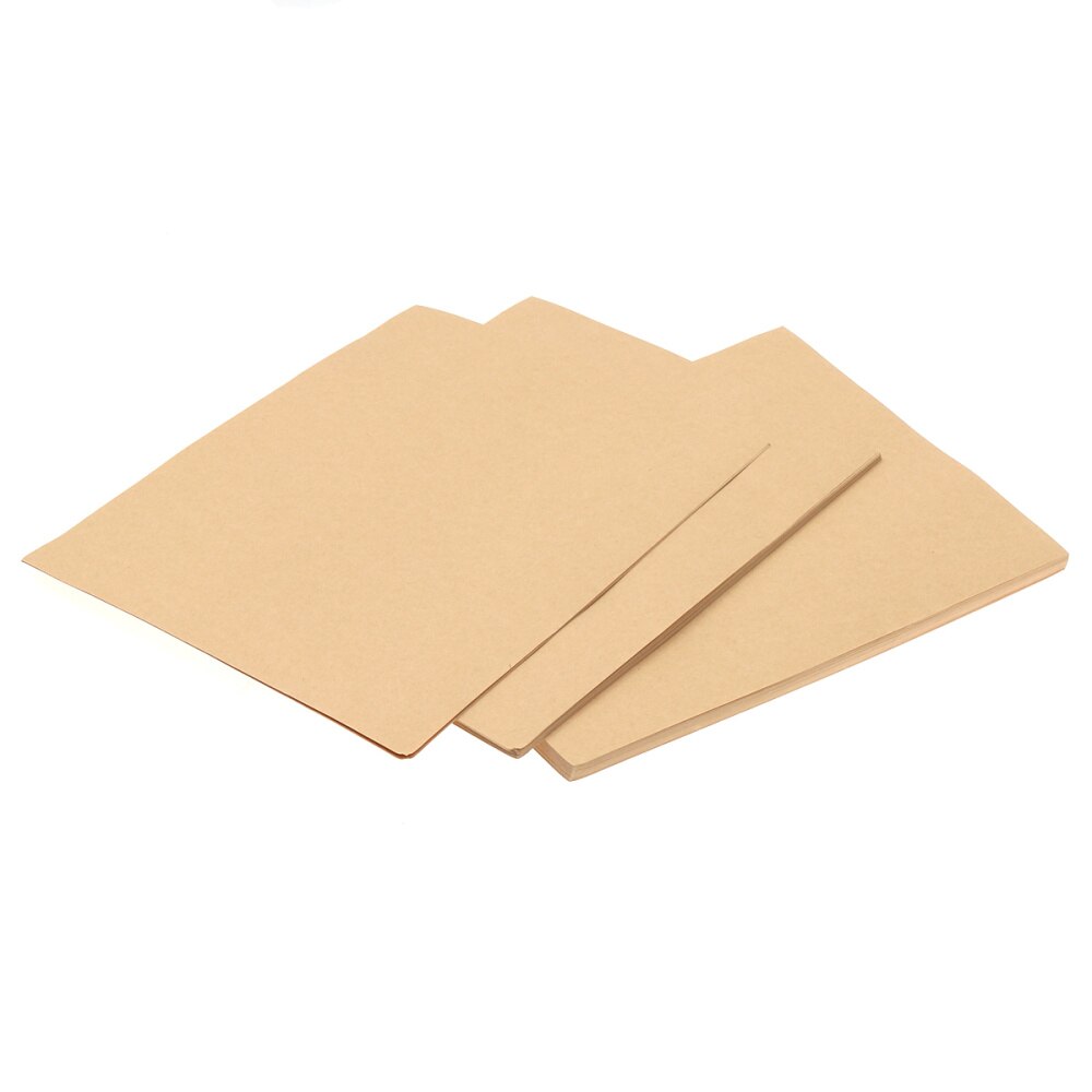 100 Sheets A5 Vintage Blank Kraft Letter Paper Retro Writing Paper