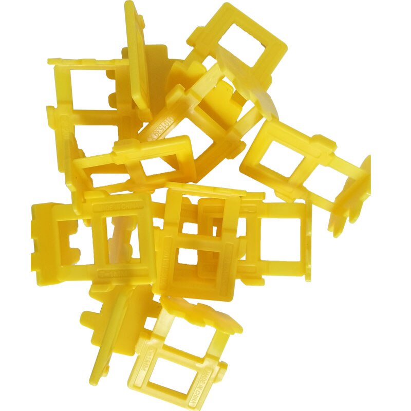 50pcs Tile leveling yellow 1.0mm clips for ceramic tile system