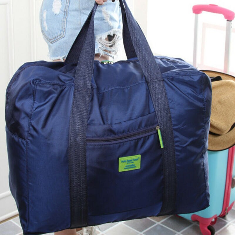 Sac de voyage pliable de grande capacité sac de rangement de voyage Portable pochette de bagage pliante en Polyester imperméable