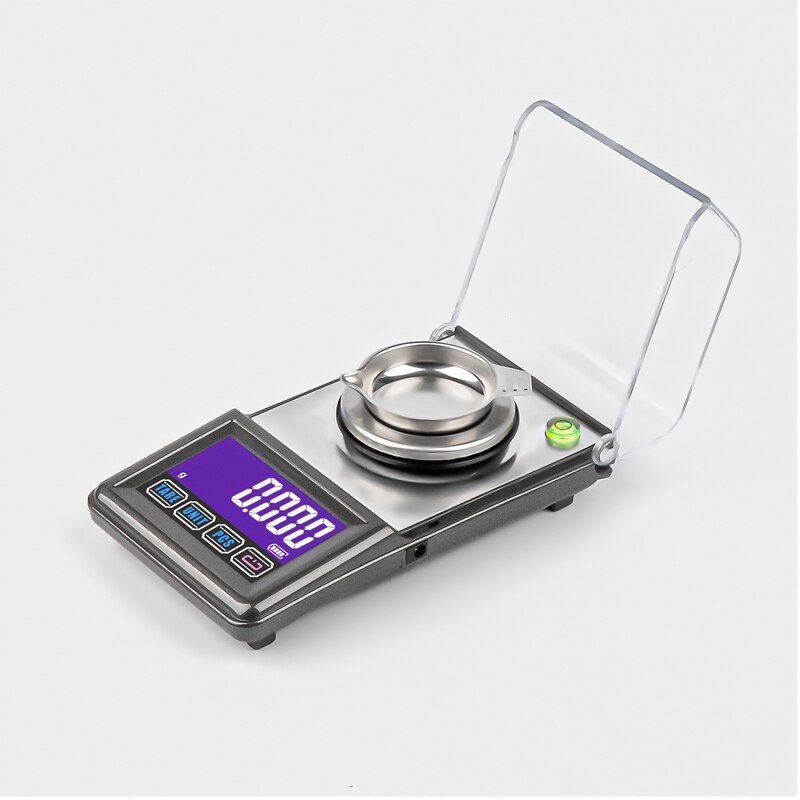 Balance milligramme numérique de précision, 0.001g, échelle de carité pour bijoux en or, 20g, 30g, 50g, Mini poids USB