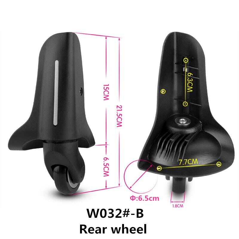 Replacement luggage wheel,Suitcase Wheels Repair, Replacement Trolley Wheels,wheels for suitcases W032#-B