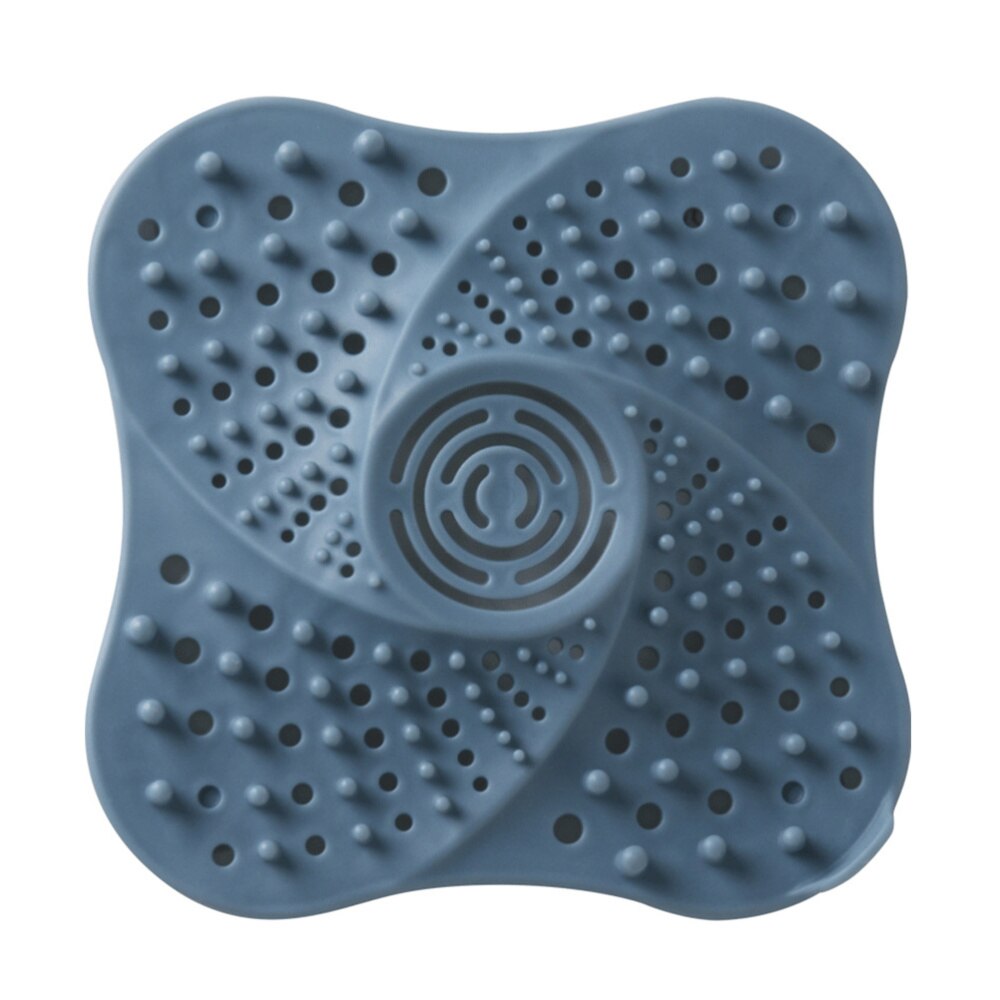 3 Pcs Kitchen Sink Strainer Hair Catcher Bathroom Shower Sink Stopper Drain Cover Hair Trap (Blue)