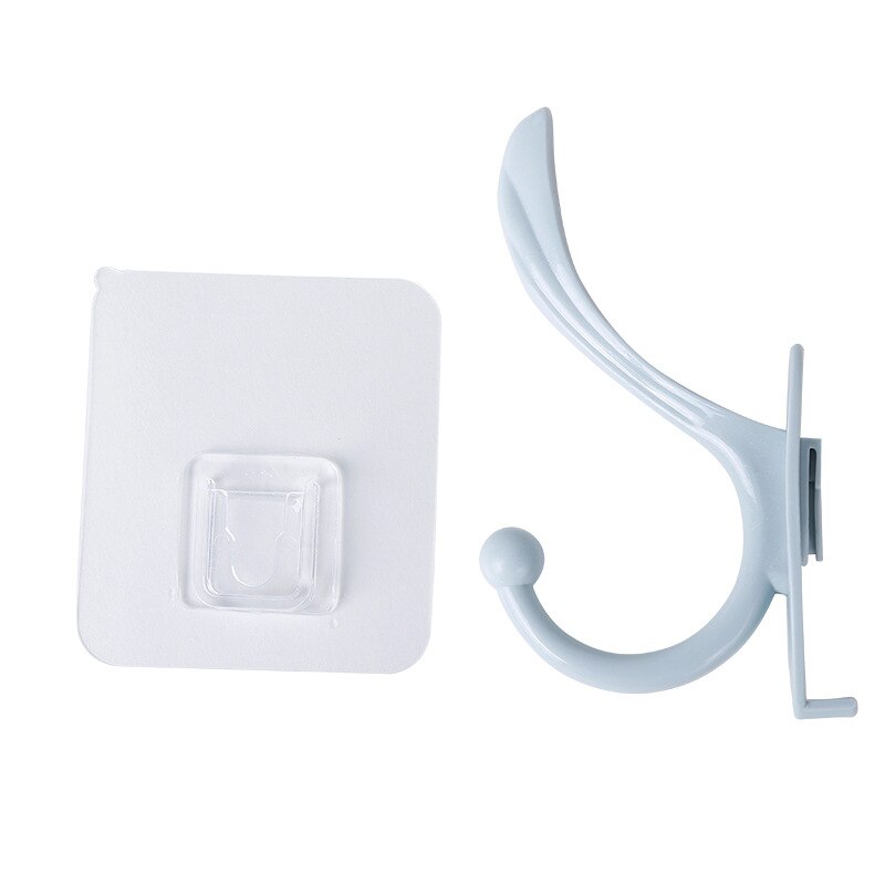 Punch-free Hanging Clothes Coat Hook Single Hook Wall Hanging Wall Closet Shoe Cabinet Bathroom Hook Space Saving Racks