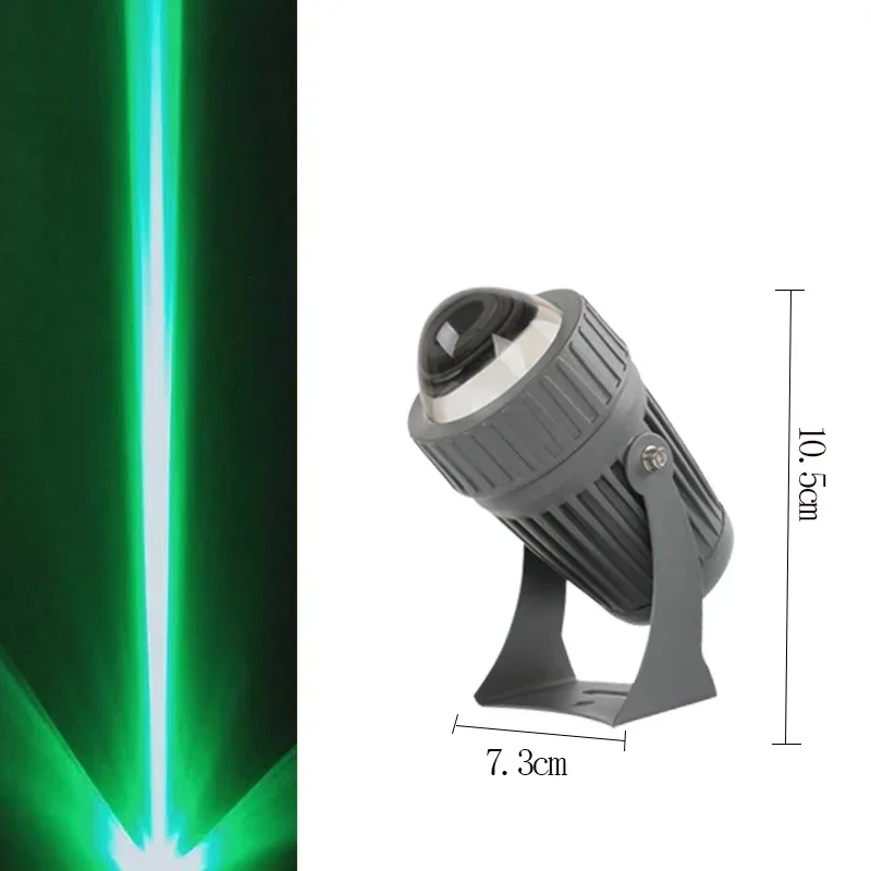 Outdoor LED Garden Wall Spotlights 10W Landscape Lighting AC220V Red Green Blue IP65 Waterproof One Beam Lights: green