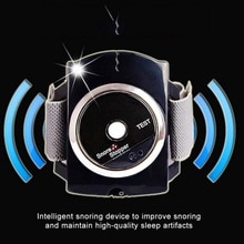 Electronic Snore Stopper Stop Snoring Biosensor Infrared Ray Detects Anti Snoring Device Wristband Watch Help Sleeping Tools