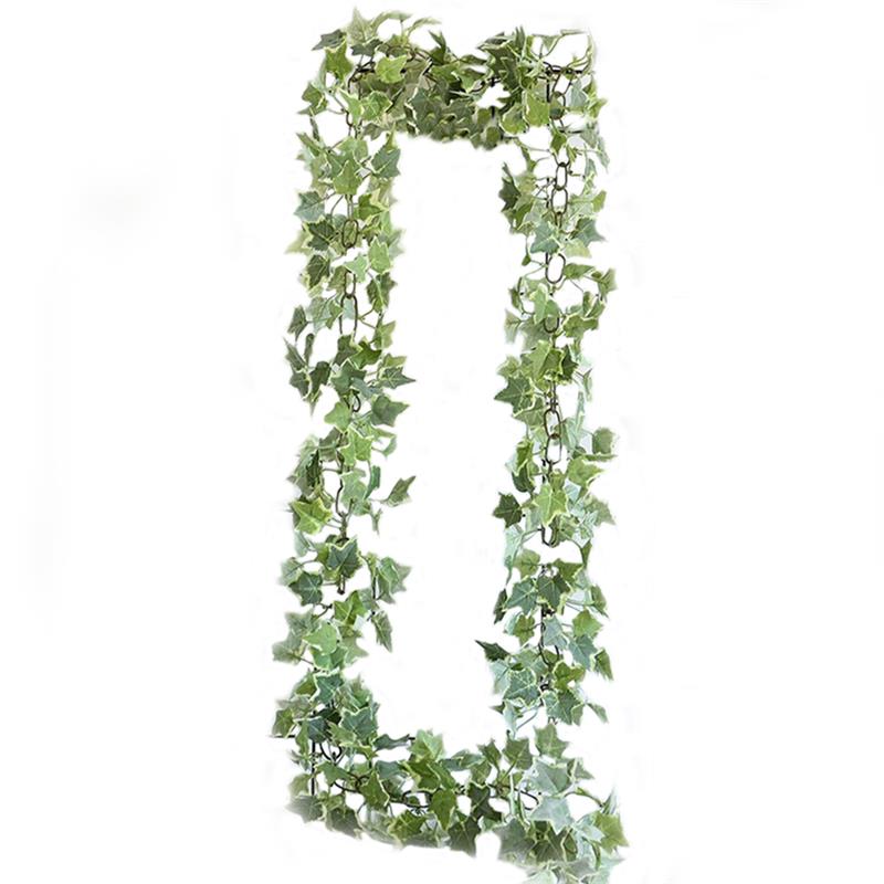 5.91ft Artificial Garland Lifelike Ivy Leaves Garland Faux Garland for Wedding: Default Title