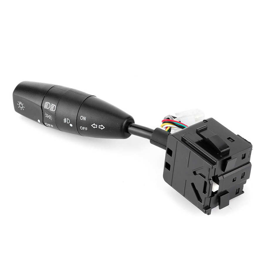 Combinatieschakelaar – Richtingaanwijzer + Ruitenwisser – Voor Audi 80, 90, 100, 200 – 443953513, ABS, Zwart