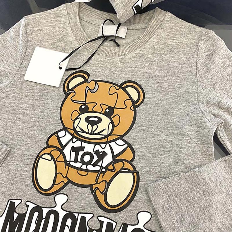 Bambini di modo Dei Ragazzi e Grils T camicia A Manica Lunga O Collo Del Cotone Del bambino della ragazza Vestiti di Autunno superiore Bambini 2-6anni magliette