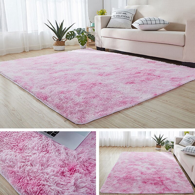 Absorberend tapijt voor de slaapkamer tie dye pluche zacht tapijt voor de woonkamer slaapkamer antislip vloermatten stijlvol tapijt
