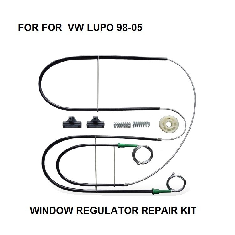 Auto Onderdelen Venster Kit Clip Voor Vw Lupo Venster Regulator Reparatie Kit Linksvoor Raammechanisme Clip Kit 1998- 2005