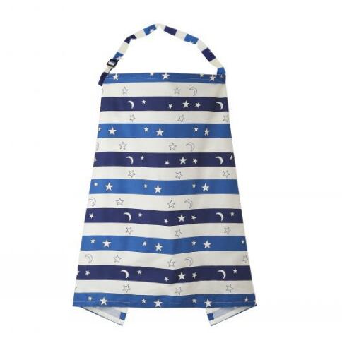Couverture de poncho d'allaitement pour maman, couverture respirante pour bébé, tablier d'intimité réglable, tissu d'allaitement en plein air: Star