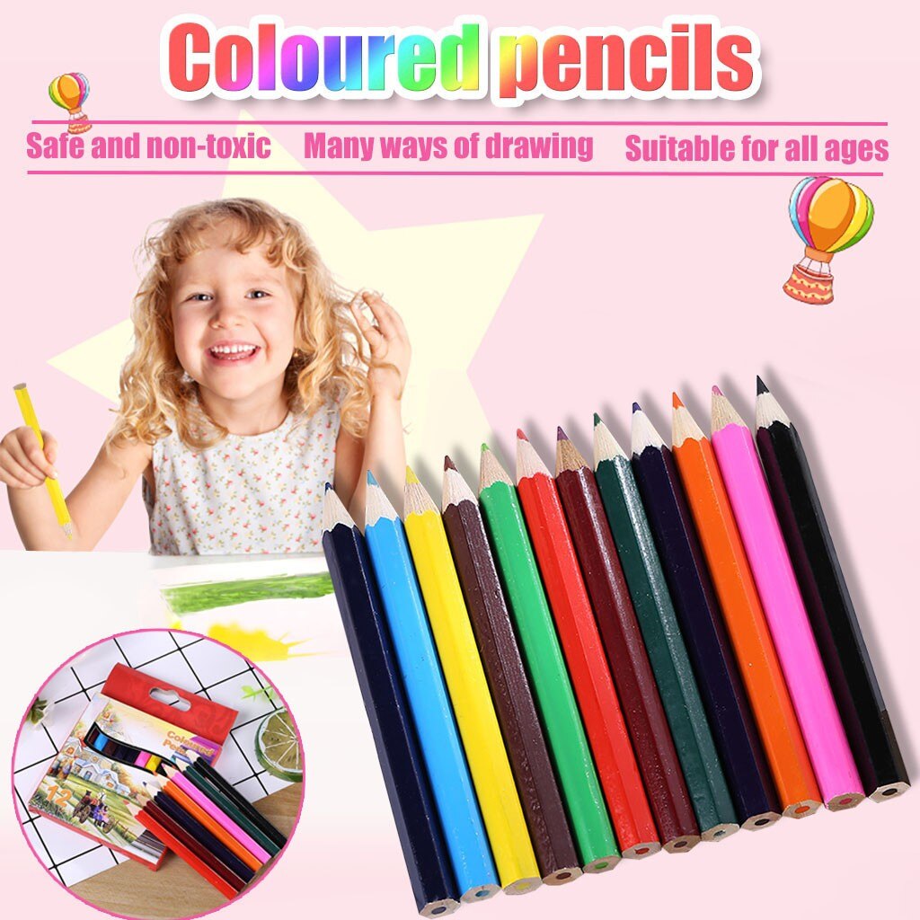 Child Painter Pencil Set Marker Album Sketch Marker Brush Colored Pencil Imagination Painting Funtime Entertainment Time At Home