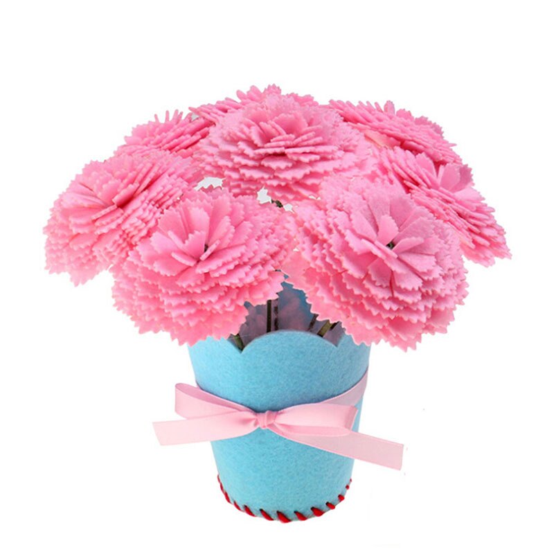 DIY hecho a mano flor artesanía de juguete niños-tejido manual de jardín de infancia Material paquete hogar decorativo ramo de flores: 287
