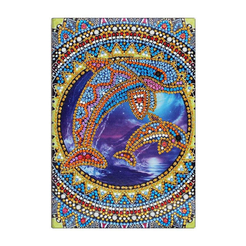 50 Pages Diamond Painting Planner Notebook Note Book Cross DIY Special Shaped Embroidery Cross Stitch A5 School Diary Book Craf: NB40