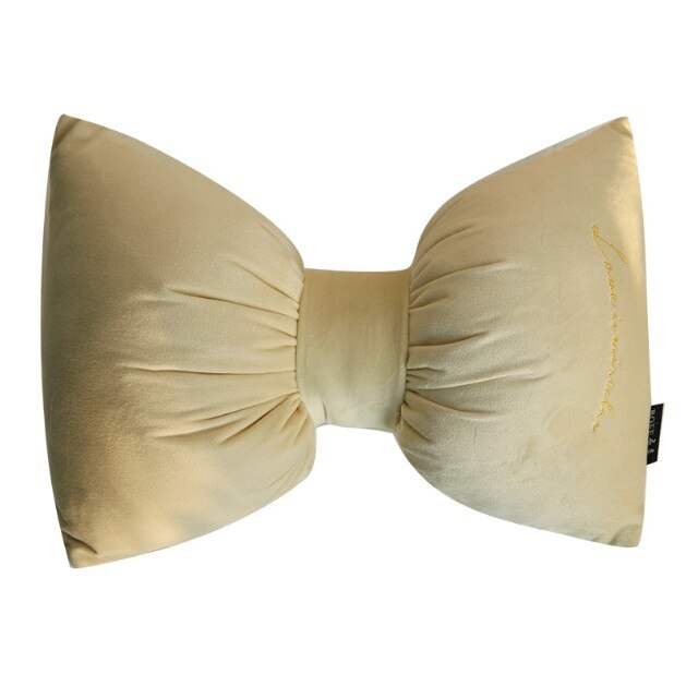 Pretty Solid Boog Kussen Met Vulling/Auto Neck Kussens Home Decor Boog Knoop Rozet Home Decoratieve Kussen Binnen Innerlijke 1 Stuk: 13