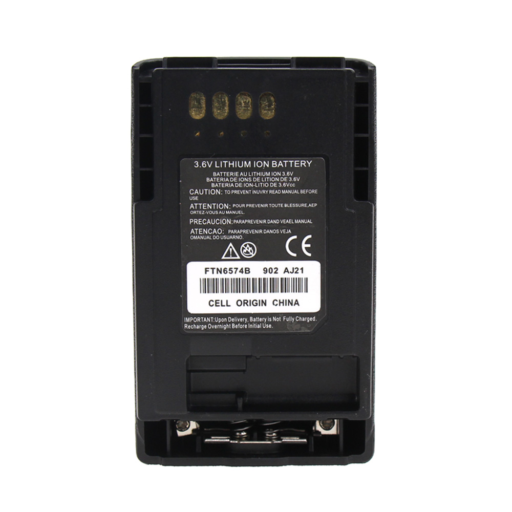 Batteri til motorola mtp 850 cep 400 fotn 6574 fotn 6574a pmnn 6074 ap-6574 2200 mah: misligholde tittel