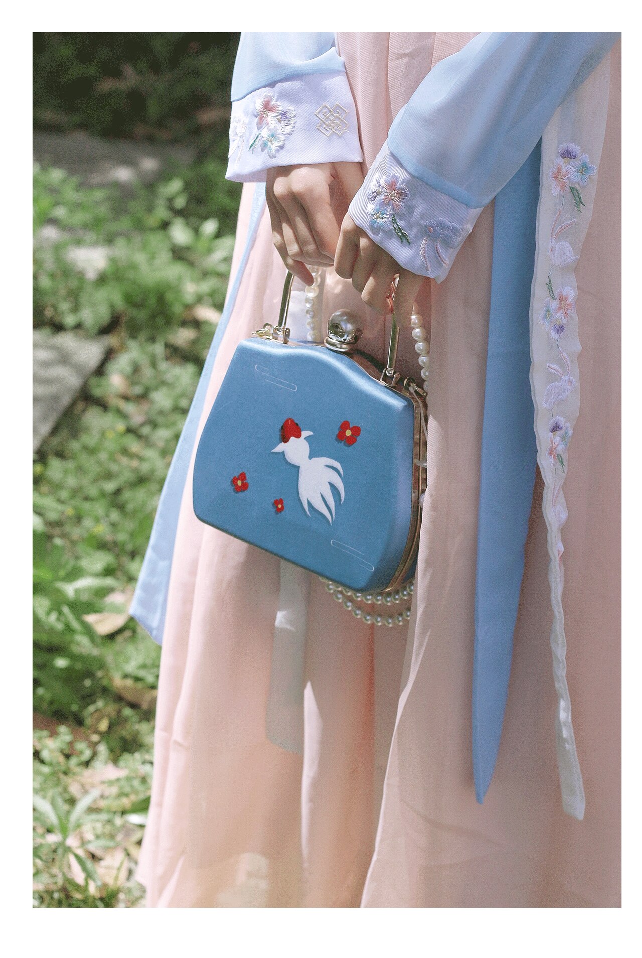 Angelatracy 2020 di Nuovo Modo di Arrivo del Cotone Floreale Struttura in Metallo Oro di Pesce Delle Donne Del diamante Crossbody Nappa Sacchetto di Sera Della Borsa di Dialogo
