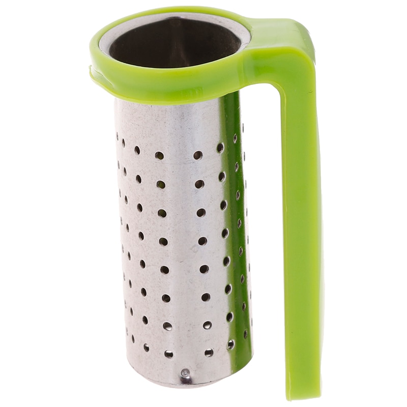1PC Reusable Tea Infuser Stainless Steel With Handle Tea Strainer Teapot Tea Bag Infuser Filter Household Tea Brewing Making