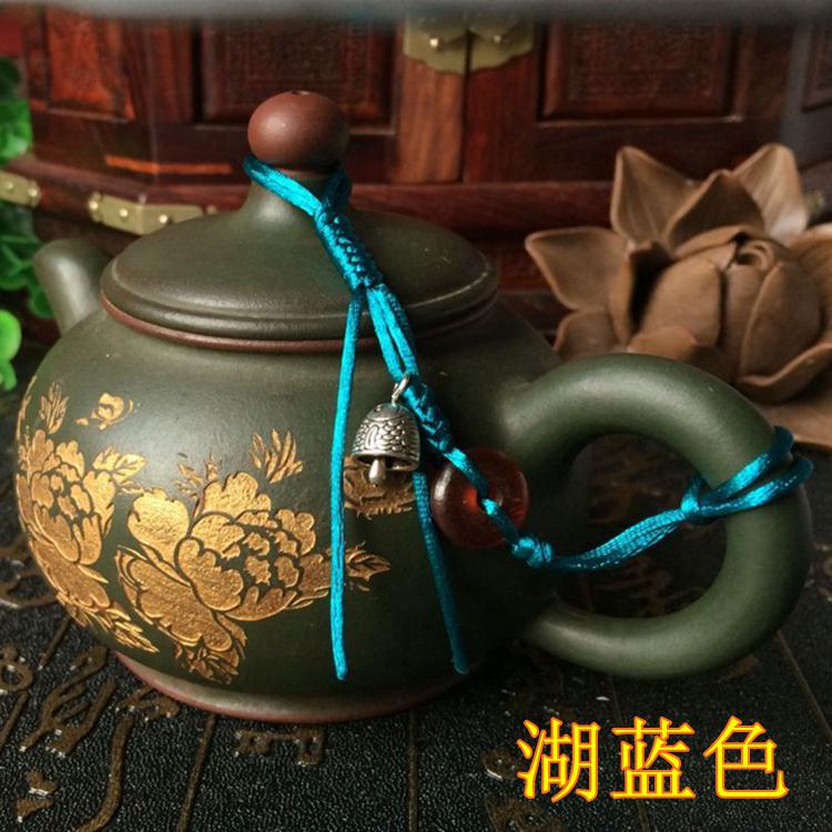 Natural Horns Diy Pot Lid Rope Tea Ceremony Teapot Cup: 7